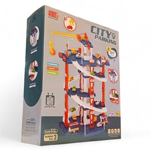 Parking track Set - City Parking.