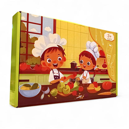 Kids Kitchen Cutting Set.