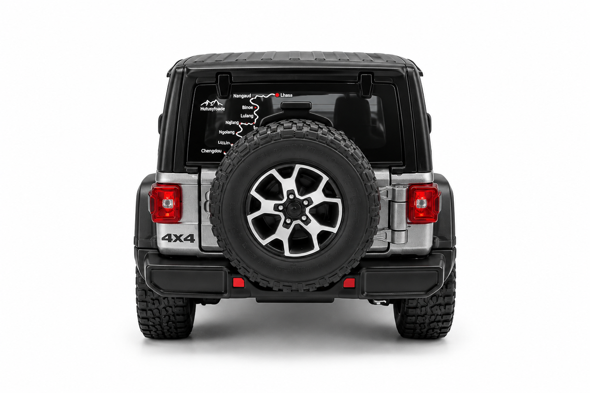 Jeep Wrangler Rubicon 4x4 Die-Cast Model car - 24155