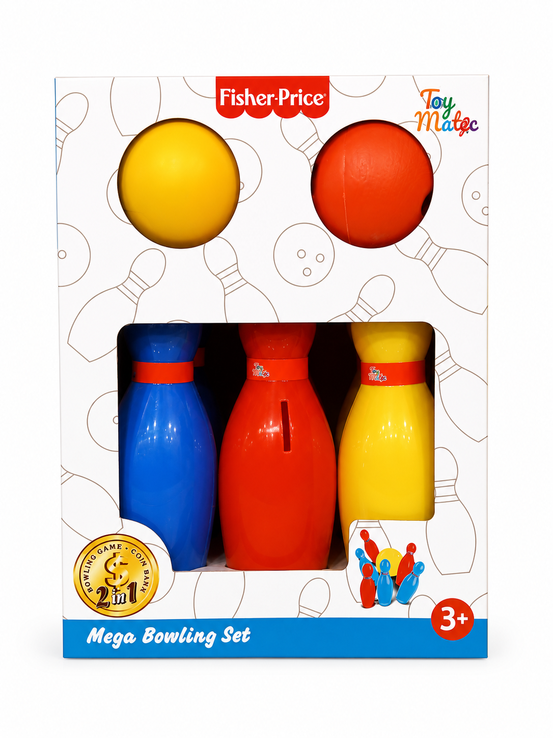 Bowling Set-2 In 1 Options (Item Code:11881C)