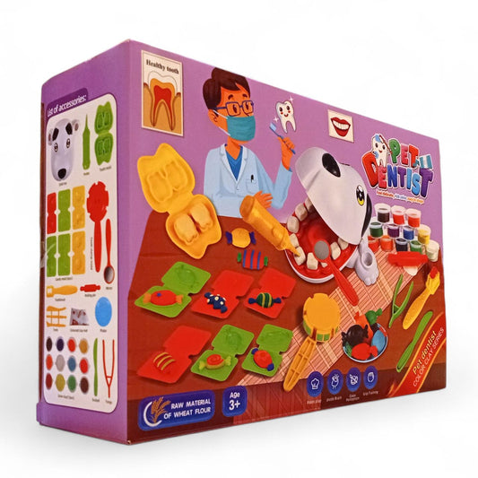 Pet Dentist - Color Clay Activity