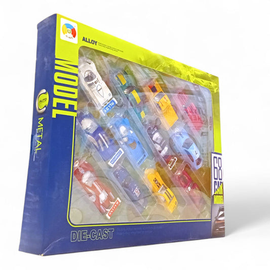 DieCast Car Set - 12 Pcs