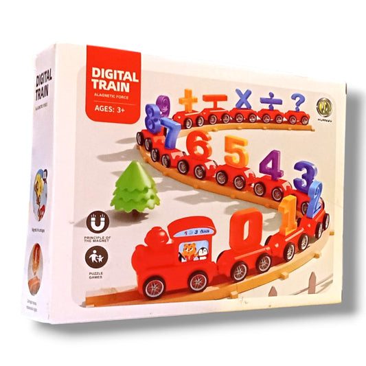 Digital Train - Magnetic Link Carriages.