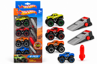 Monster Truck Set with Speed Launcher Car set - 778-2.