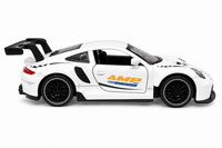 White AMP Sports Car