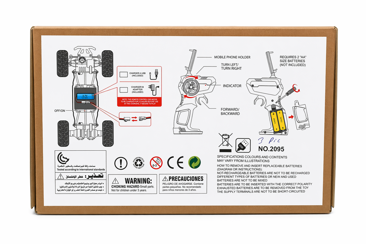 R/C Rock Crawler (Item Code:2095)