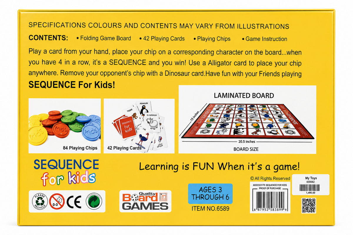 Sequence for Kids (Item Code:6589)