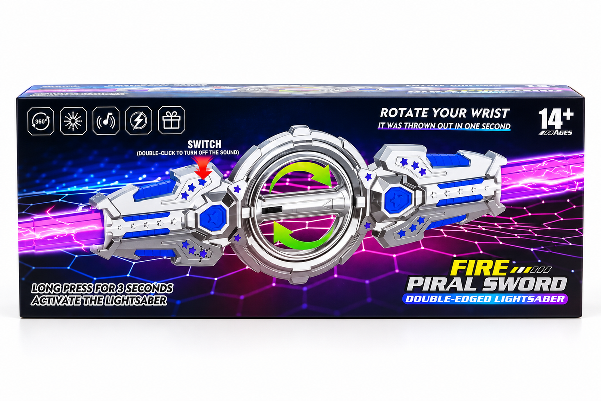 Fire Piral Spin sword - 002.