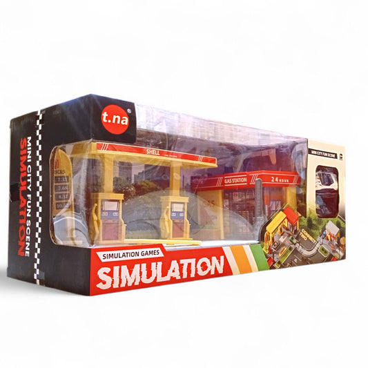 Gas Station - Mini City Simulation Game.