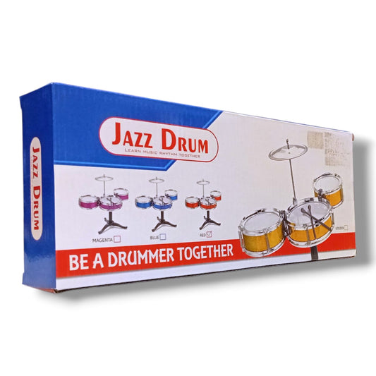 Jazz Drum Set - Learn Music Rhythm Together.