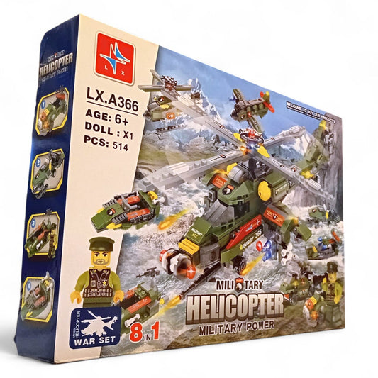Legos / Blocks Set - 8 In 1