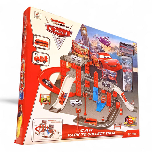 McQueen Track Set - Car Park To Collect.