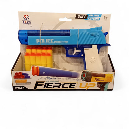 Manual Nerf & Water Blast 2in1 Gun.