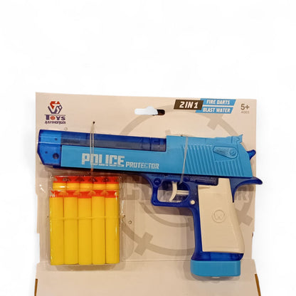 Manual Nerf & Water Blast 2in1 Gun.