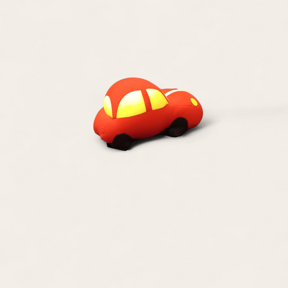 Soft Bean Stuff Toy Car - Lightning McQueen