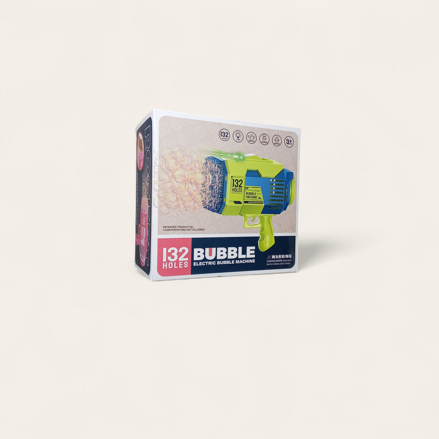 132 Holes Bubble Machine Gun