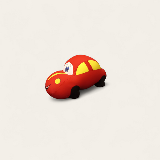 Soft Bean Stuff Toy Car - Lightning McQueen