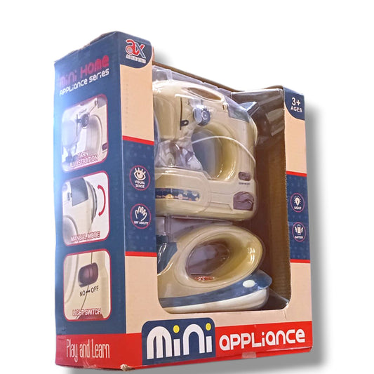 Mini Appliances Set - Stitching Machine & Iron.