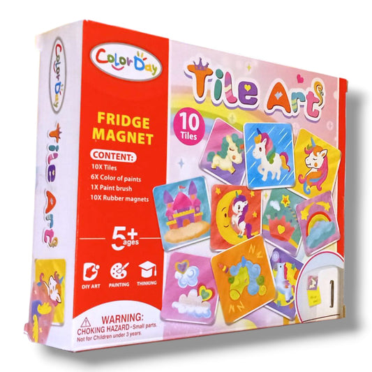 Tile Art - Fridge Magnetic.