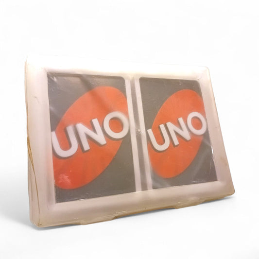 Uno H20 Water-Proof Transparent Card Game .