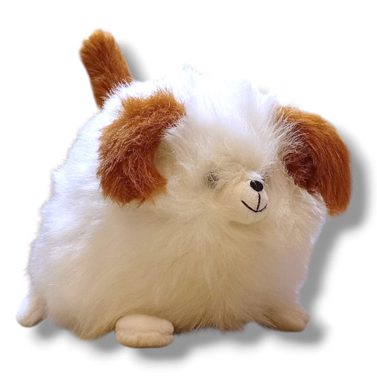 Cute Dog - (Light brown & White)